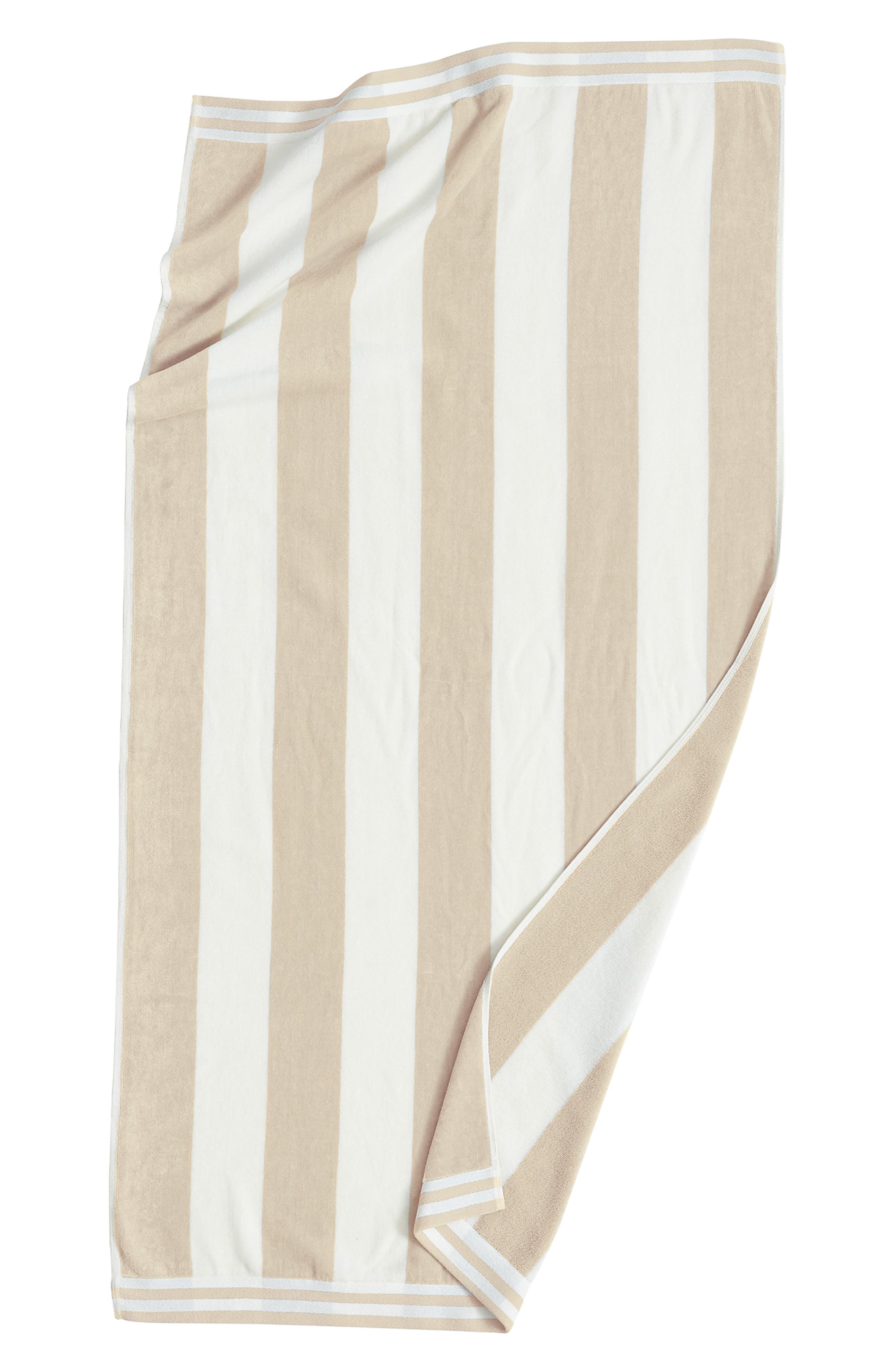 Pastel Cabana Cotton Beach Towel