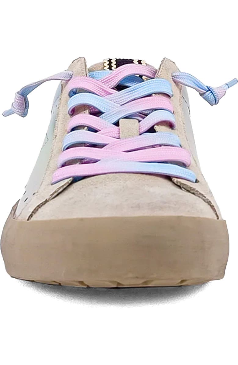 SHUSHOP Mia Low Top Sneaker, Alternate, color, Steel