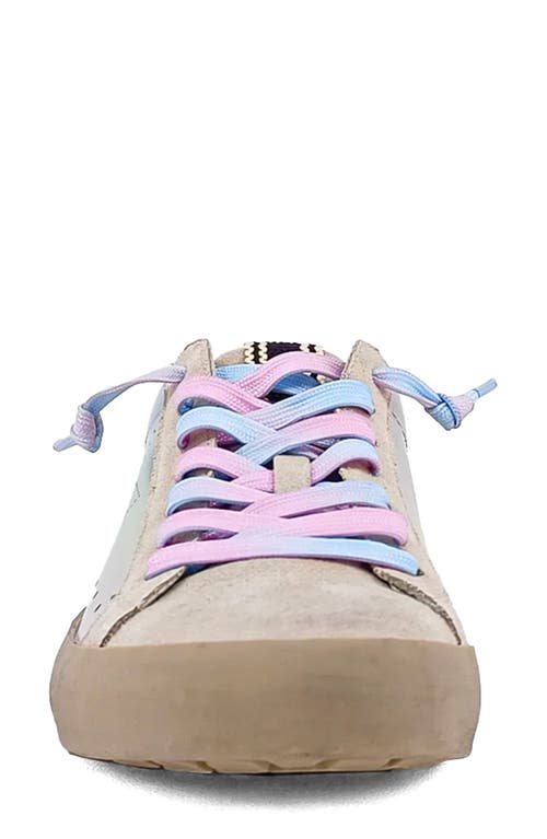 Shushop Mia Low Top Sneaker In Multi