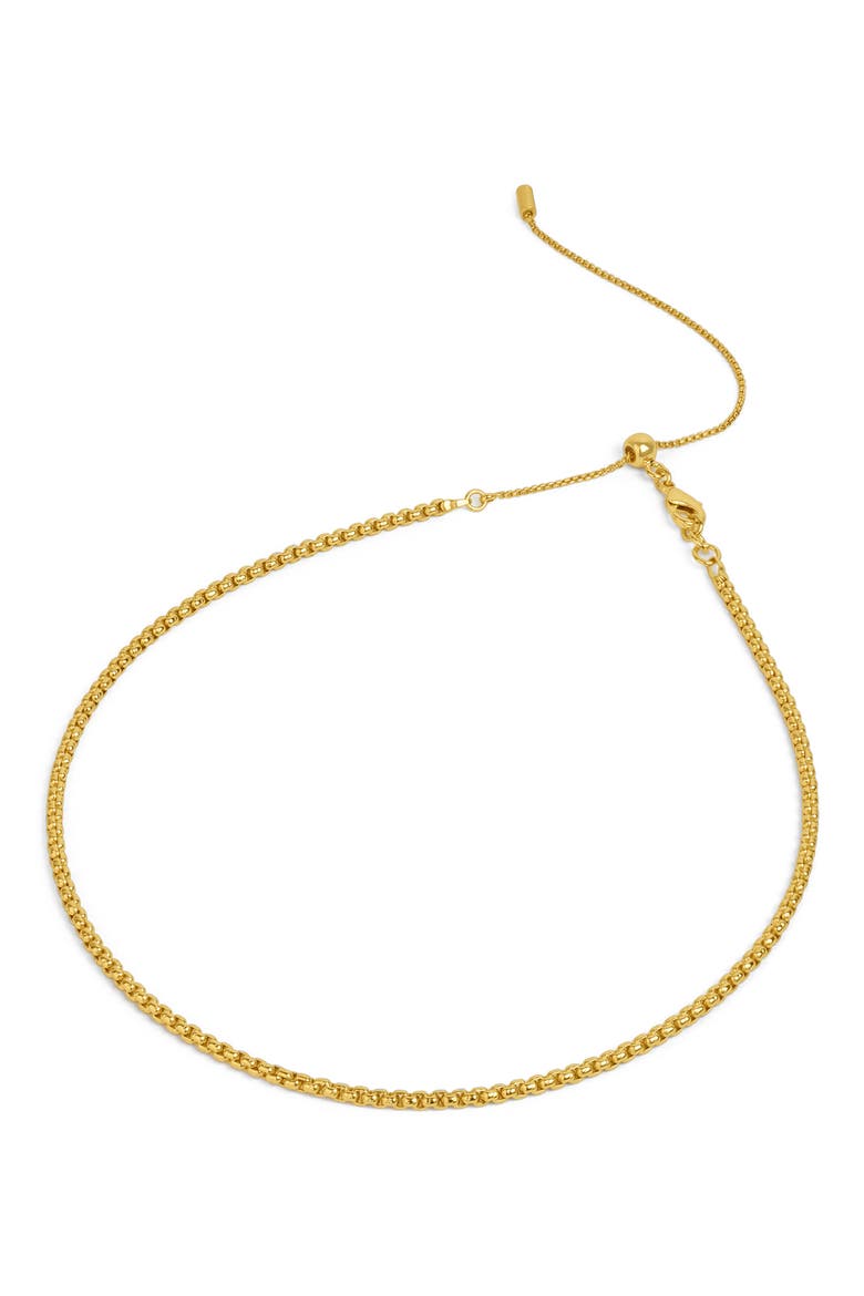 Mini Tokyo Chain Necklace, Alternate, color, GOLD