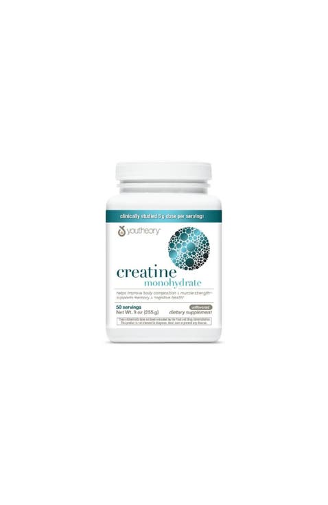 Creatine Monohydrate Powder Unflavored Performance Supplement 9 ounces
