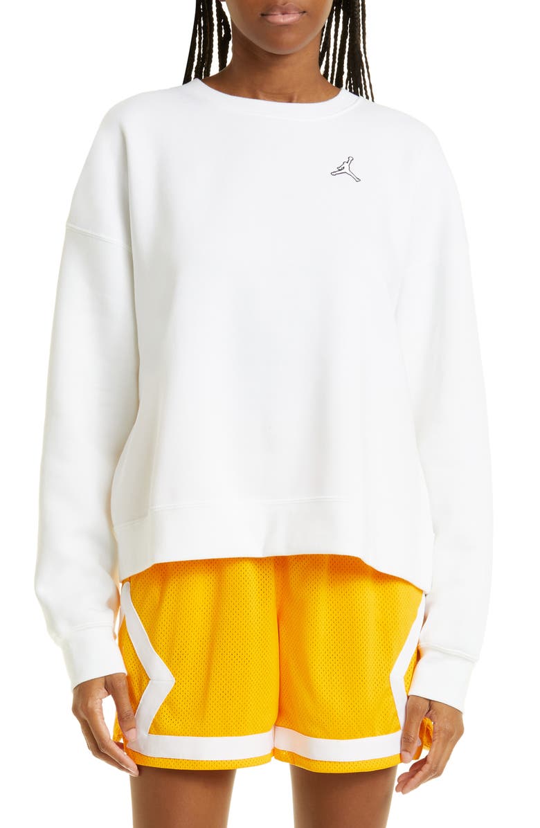 Jordan Flight Cotton Blend Sweatshirt, Main, color, 