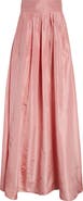 Carolina Herrera High Waist Silk Ball Skirt