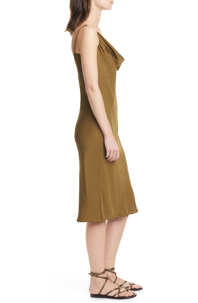 FRAME Cowl Neck Slipdress, Alternate, color,