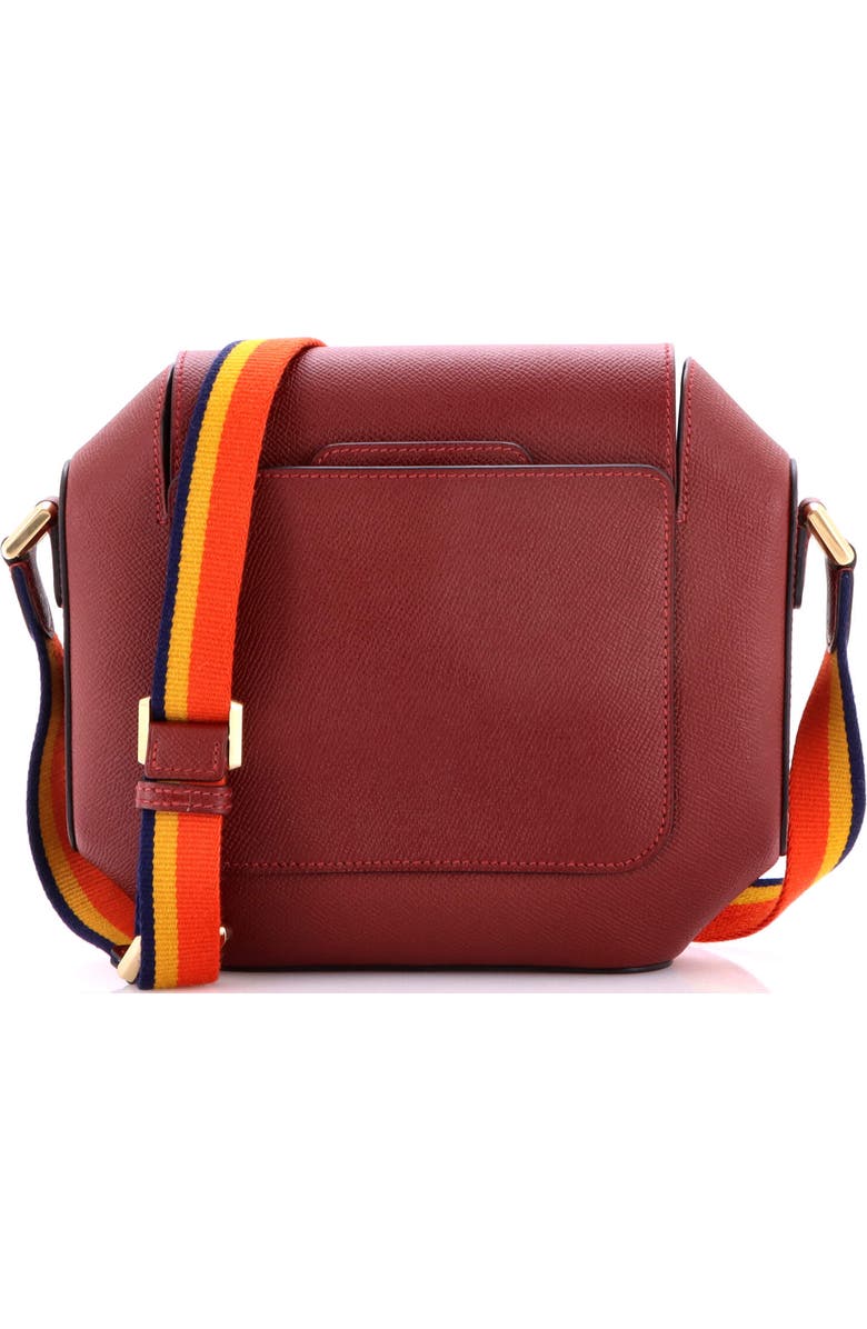 Pre-Owned Hermes Octagone Bag Epsom 23, Main, color, Rouge H