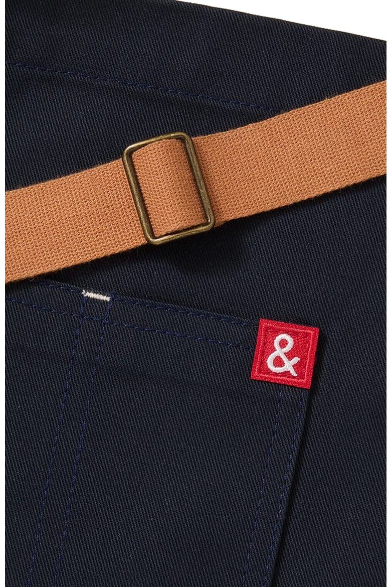 The Essential Apron - Midnight Cider Blue, Alternate, color, Midnight