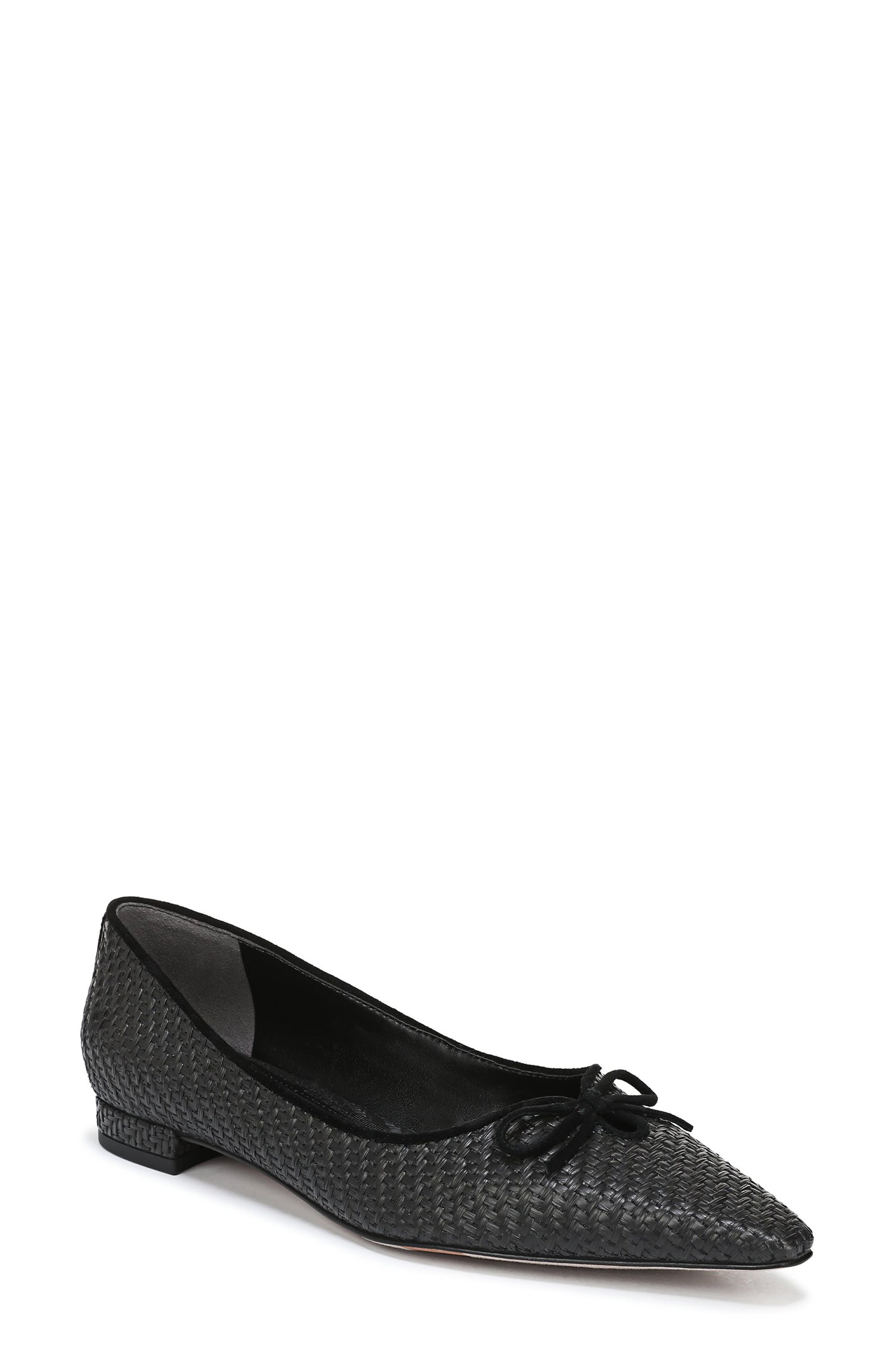 Sam Edelman Esmira 2 Bow Flat, Main, color, Black