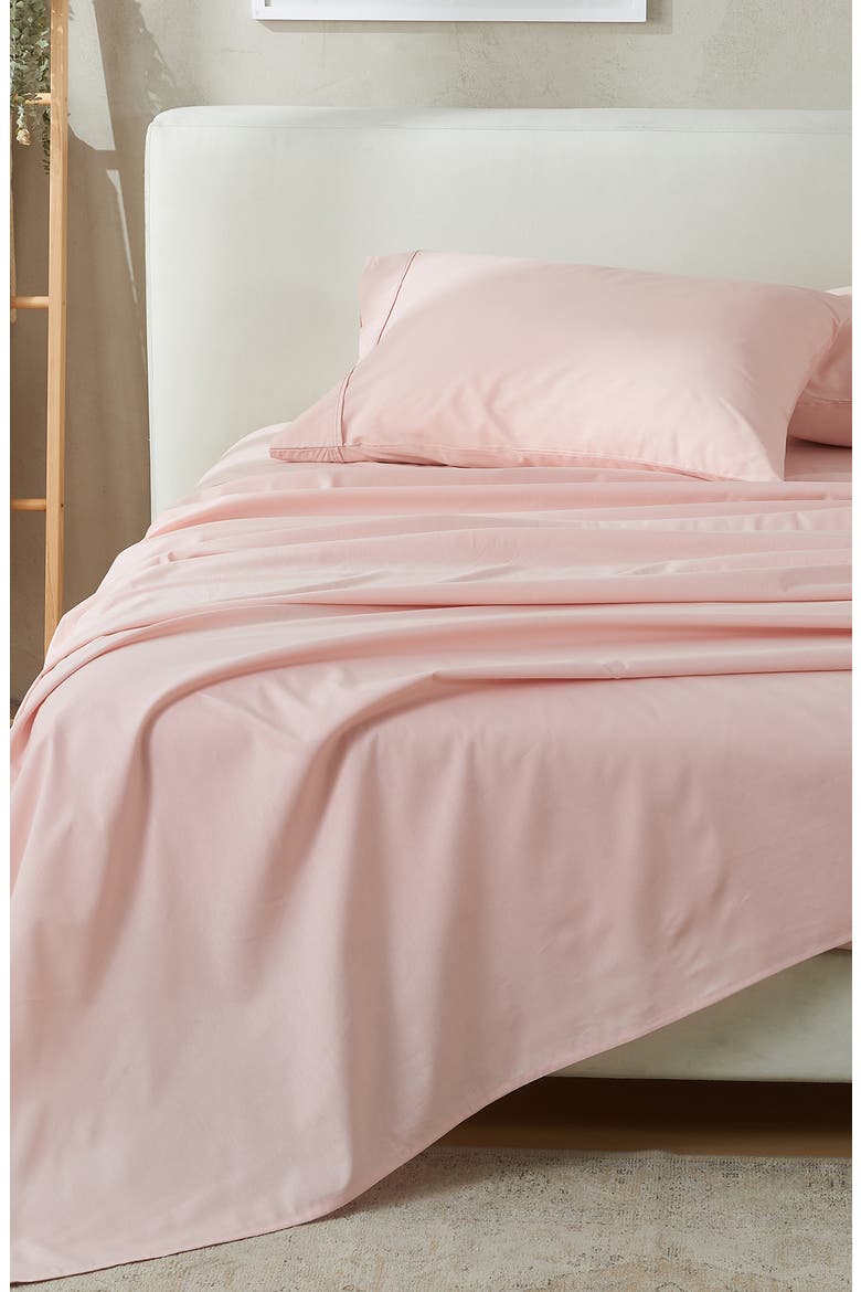 Kimberlee Sheet Set, Main, color, ROSE CLAY