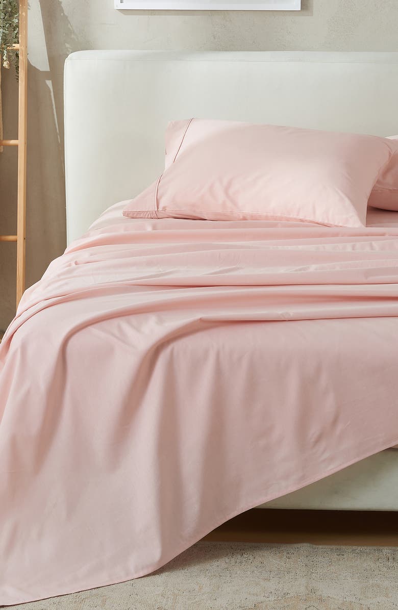 Woven & Weft Kimberlee Sheet Set, Alternate, color, Rose Clay