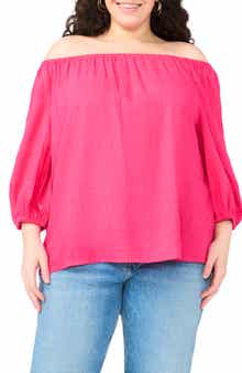 Off the Shoulder Puff Sleeve Top
