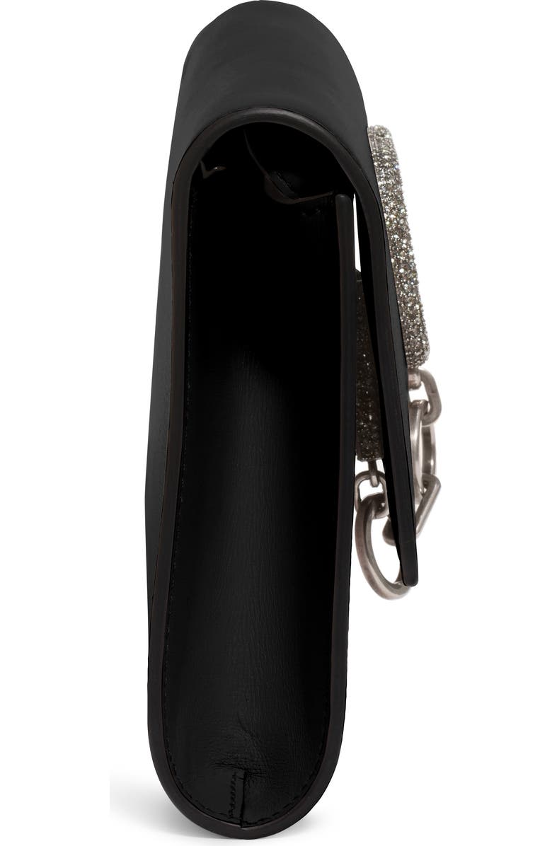 Valentino Garavani V-Case Leather Clutch, Alternate, color,