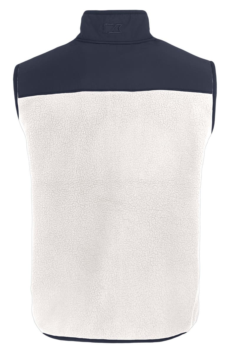 Cutter & Buck Cascade Fleece Vest, Alternate, color, Shell/ Navy Blue
