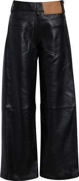 Vaquera Backwards Leather Pants