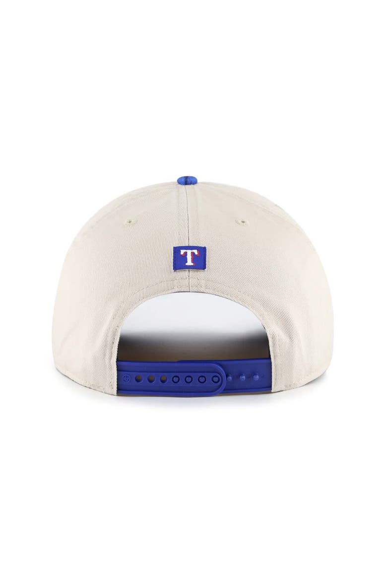 Men's '47 Cream/Navy Texas Rangers Fiji Rope Hitch Adjustable Hat, Alternate, color, Cream
