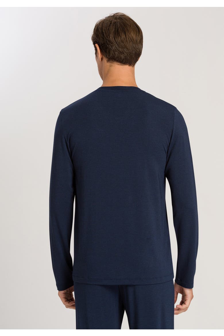 Casuals Long Sleeve V-Neck Top, Alternate, color, Deep Navy