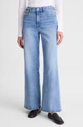 Madewell The Short Wide Leg Jeans
