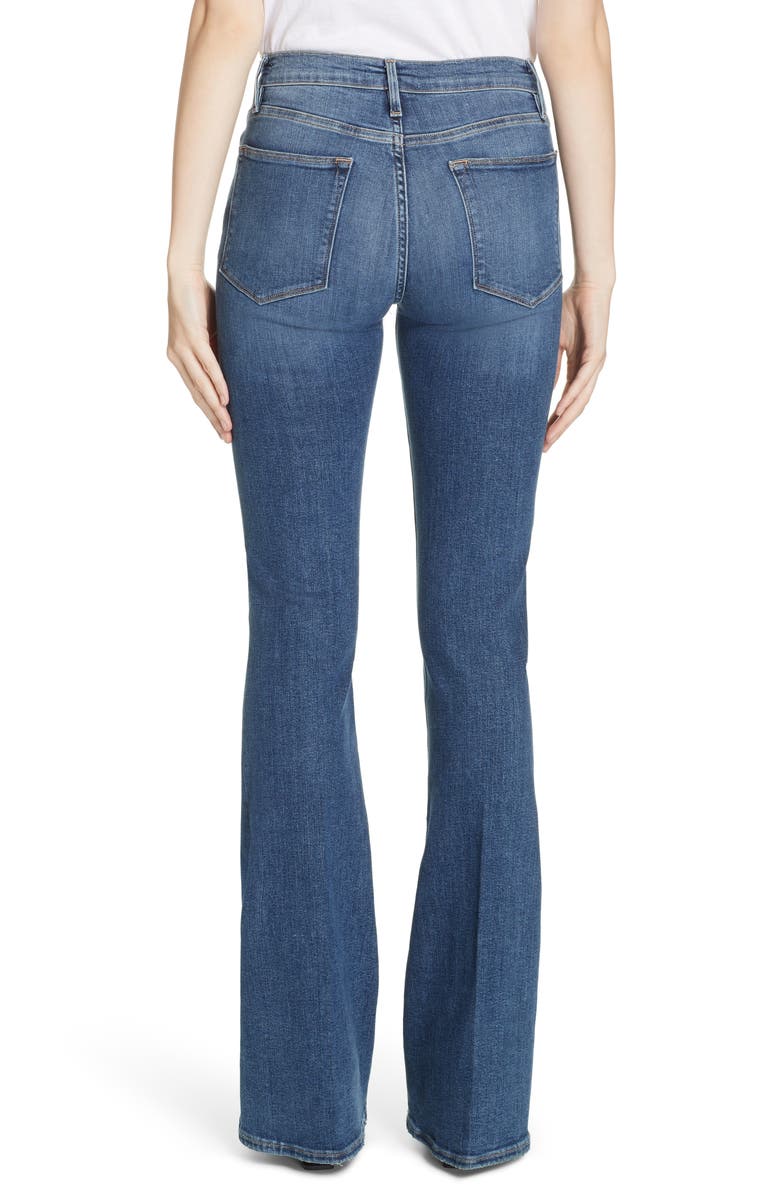 FRAME Le High Flare Jeans, Alternate, color, 