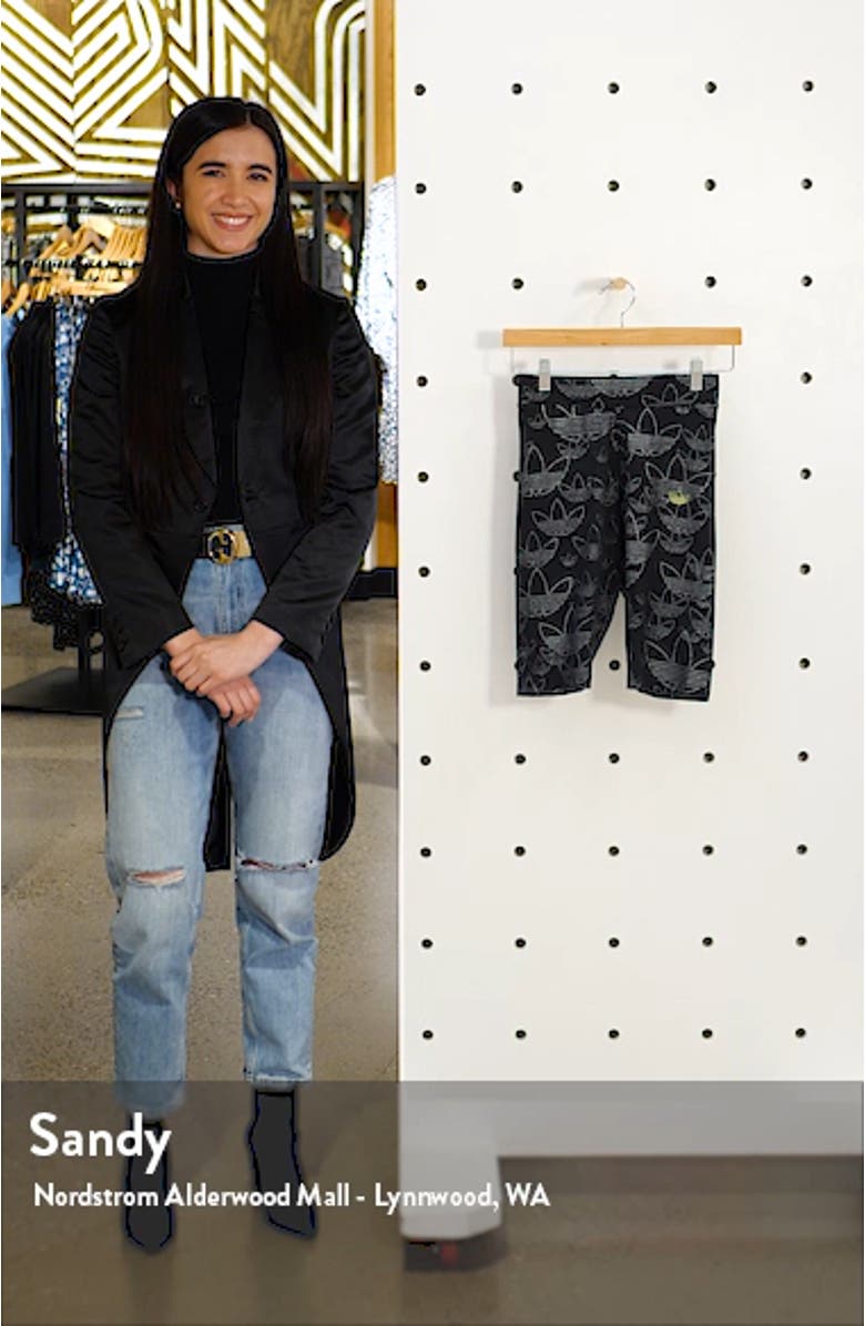 Metallic Print Bike Shorts, sales video thumbnail