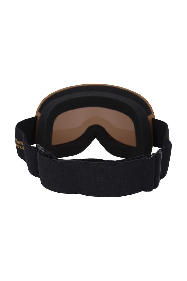 Gender Inclusive Ski Goggles, Alternate, color, Brown