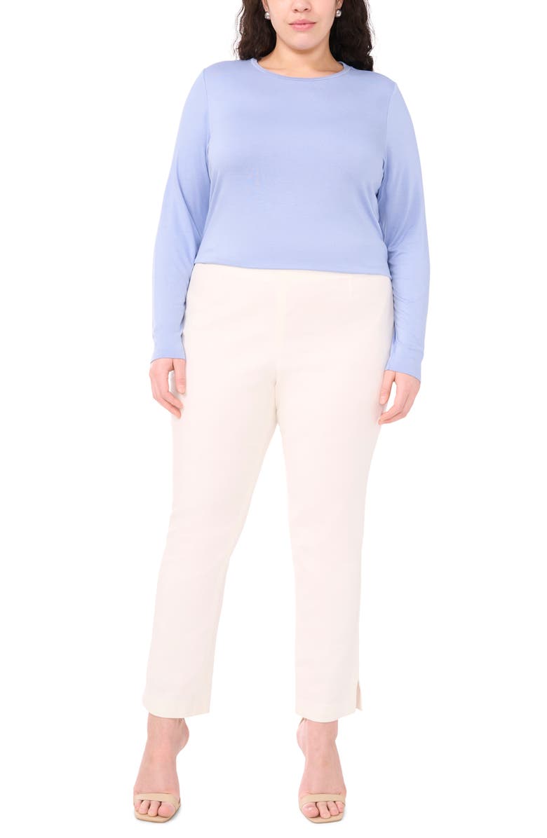 Halogen<sup>®</sup> Crewneck Long Sleeve Knit Top, Alternate, color, Forever Blue