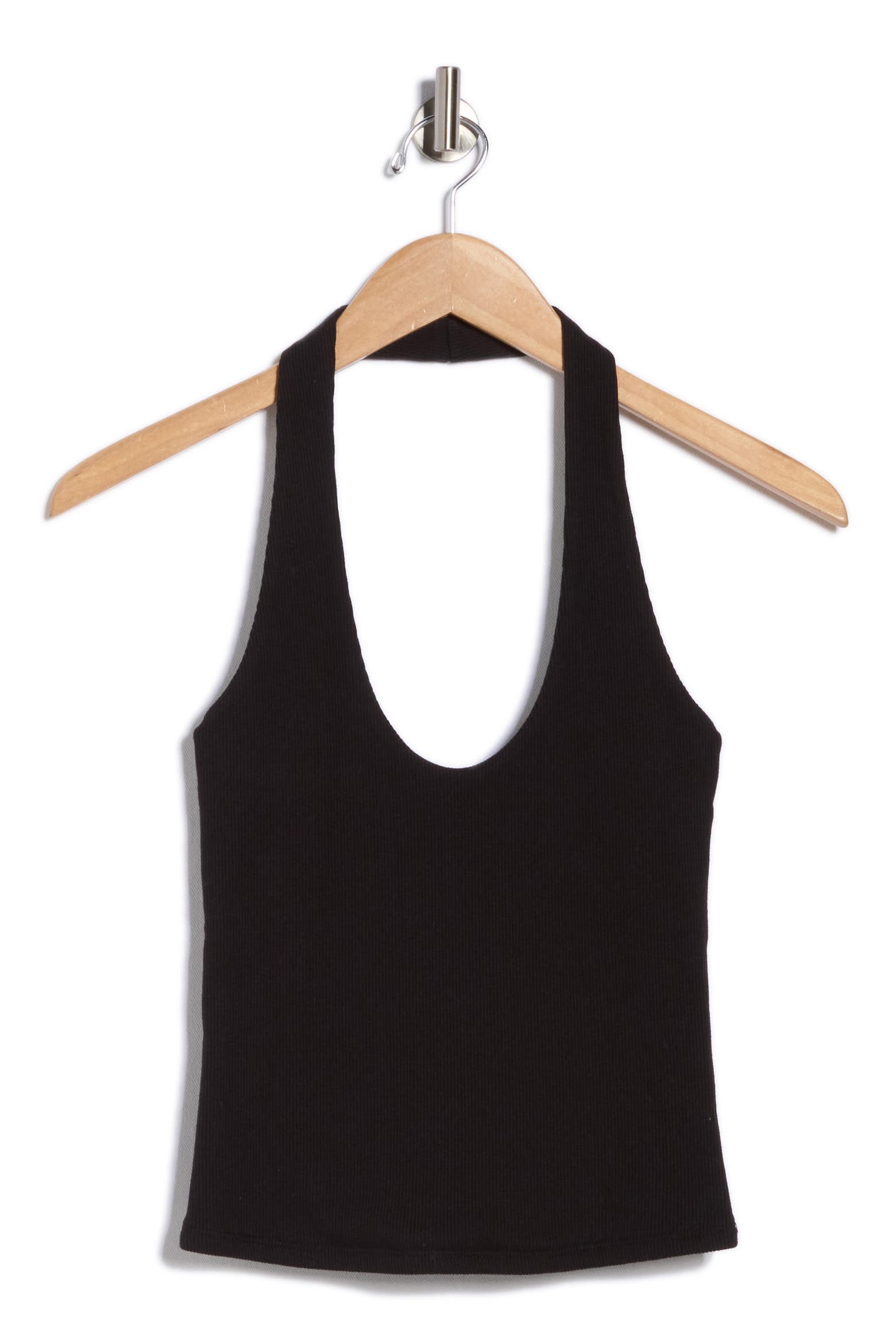 Small Ribs Rack Abound Rib Knit Halter Top (Women) | Nordstromrack