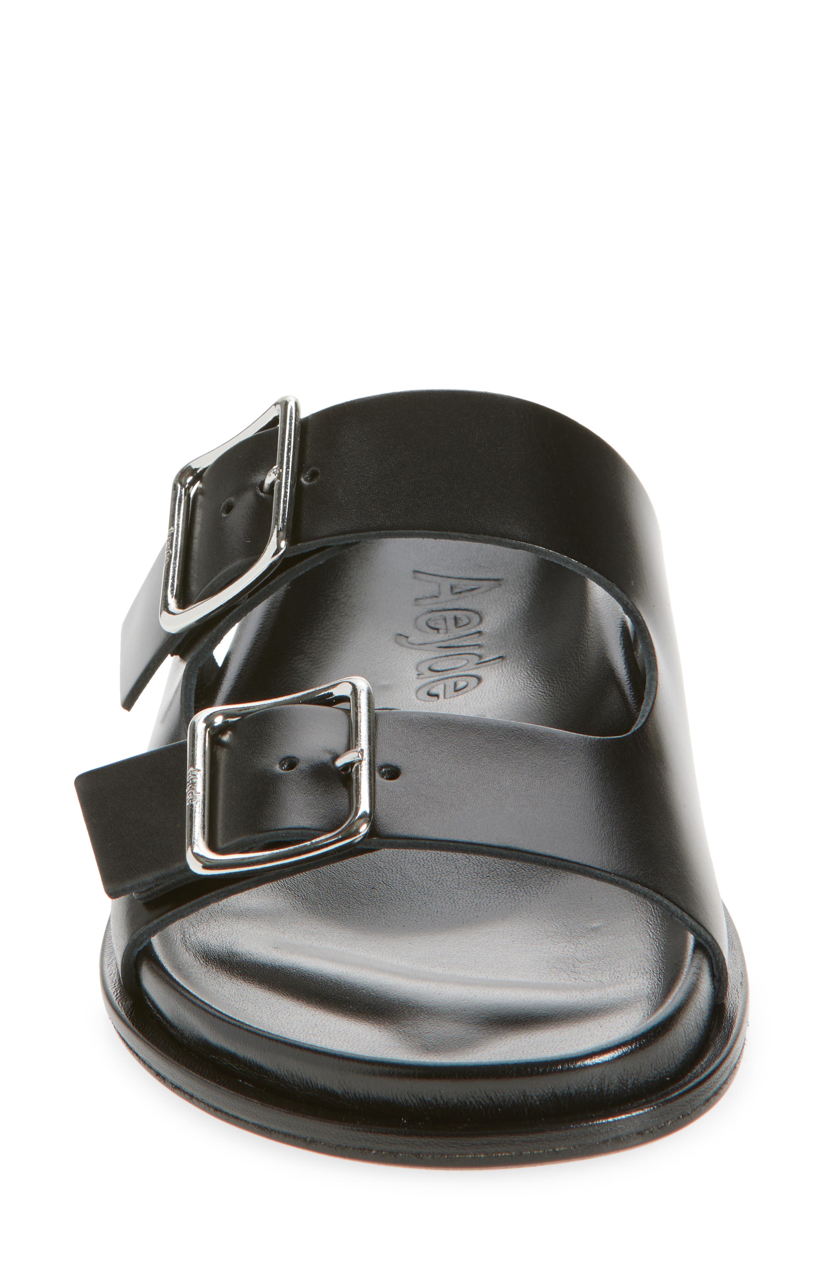 aeyde Meena Slide Sandal, Alternate, color, 