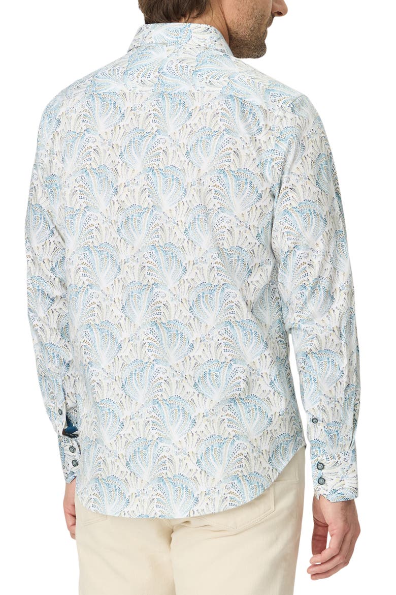 Foxboro Point Collar Knit Shirt, Alternate, color, MULTI