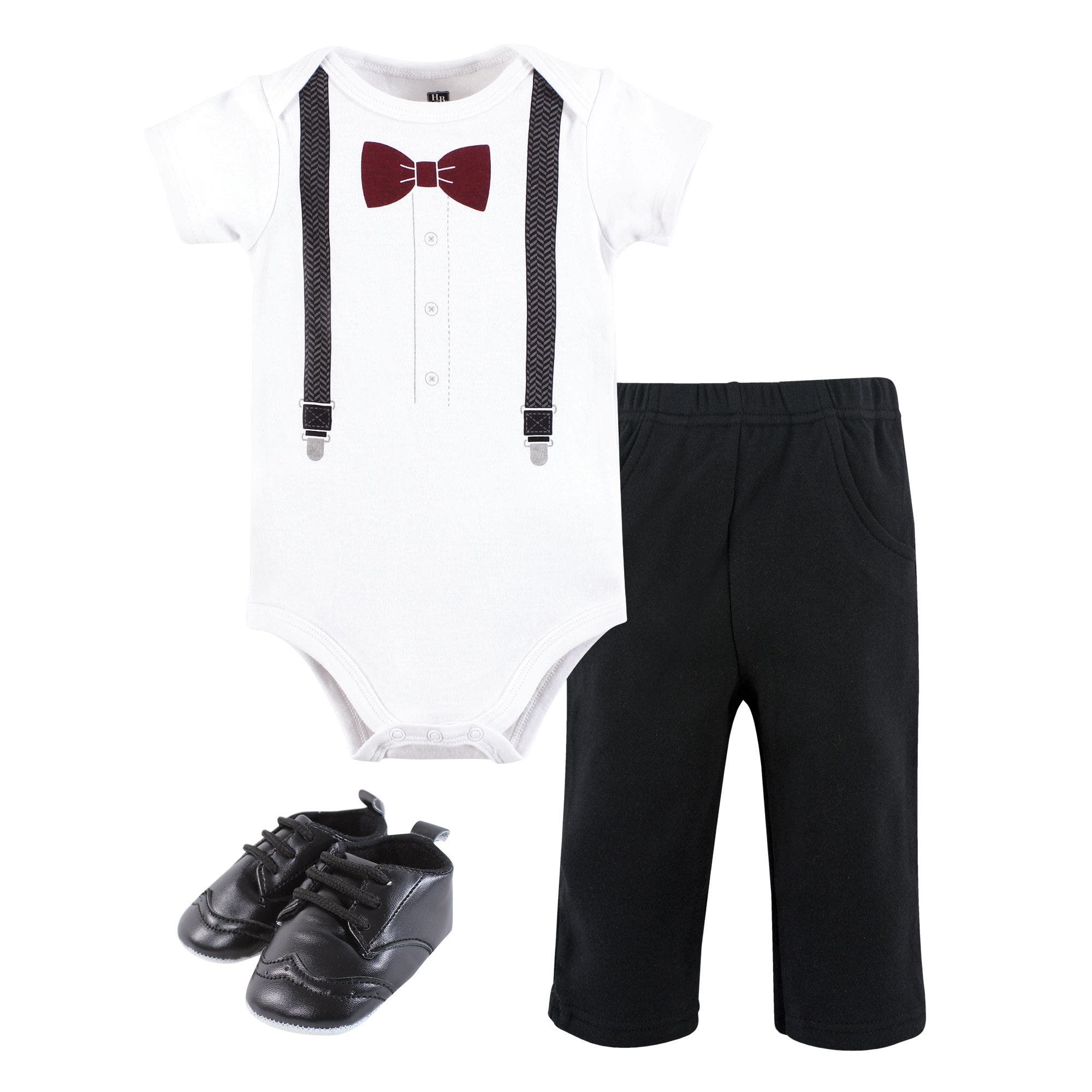 selected Burgundy Black Bow Tie