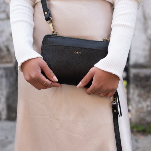 Joyn Crossbody Wallet In Black