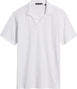 Greyson Alpha Slub Johnny Collar Polo
