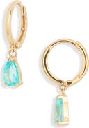 Bony Levy BLC 14K Gold Semiprecious Stone Drop Earrings