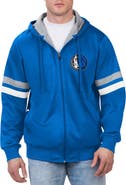 G-III SPORTS BY CARL BANKS Men's G-III Sports by Carl Banks Blue Dallas Mavericks Contender Full-Zip Hoodie Jacket