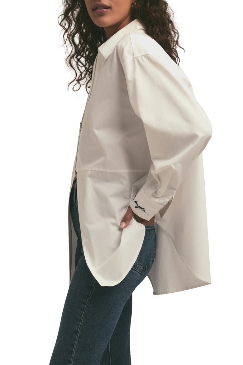 The Zip It Shirt, Alternate, color, WHITE