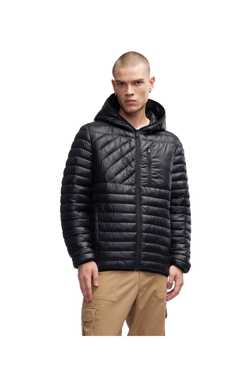 Pajar Men's Adriel Lightweight Packable Puffer, Main, color, Black