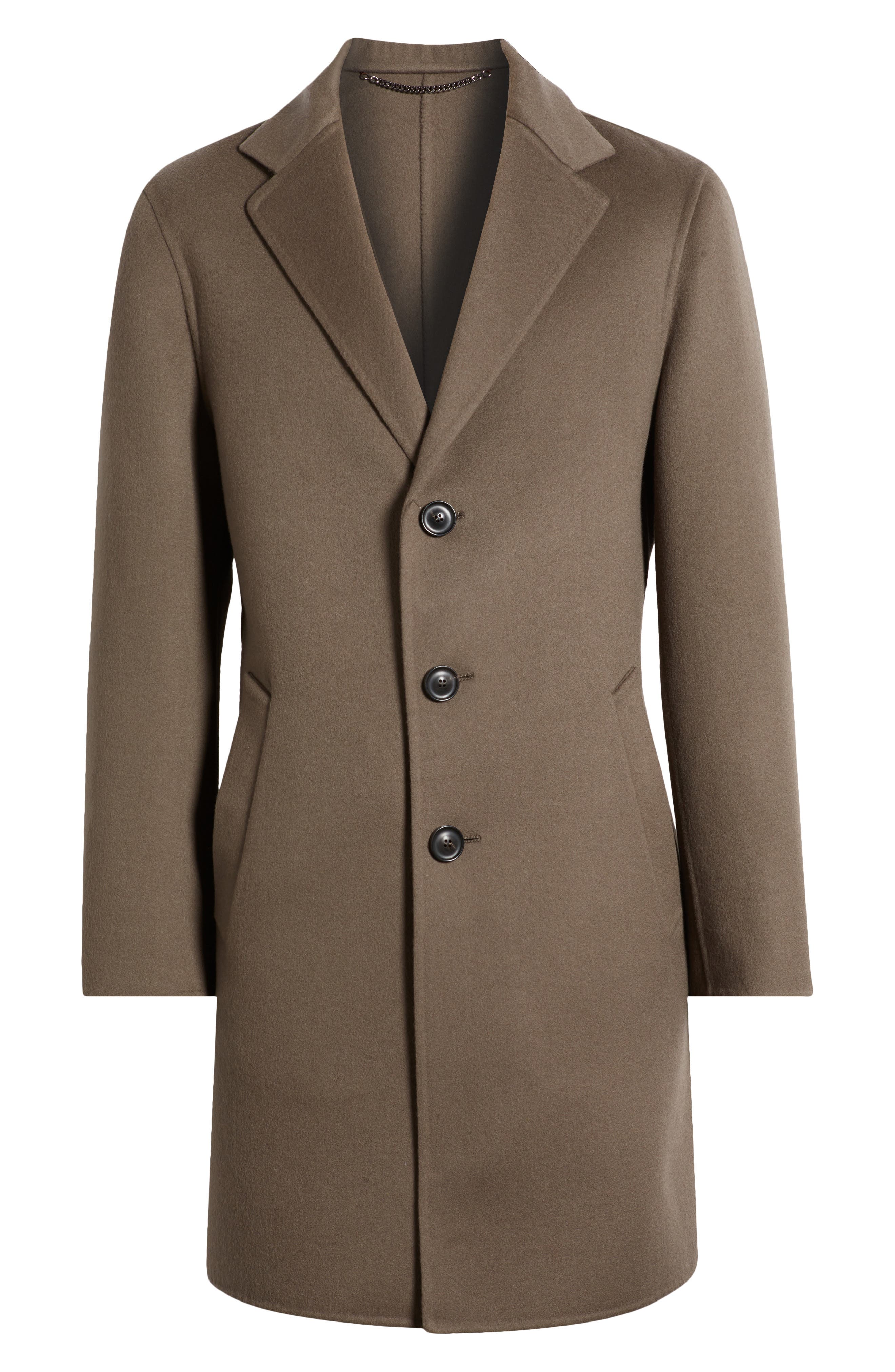 Double Wool & Cashmere Top Coat