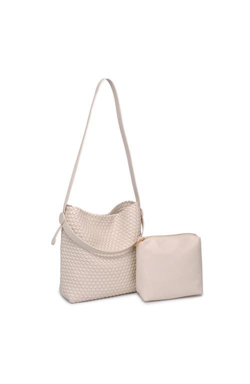 Moda Luxe Edith Hobo Bag In Oatmilk