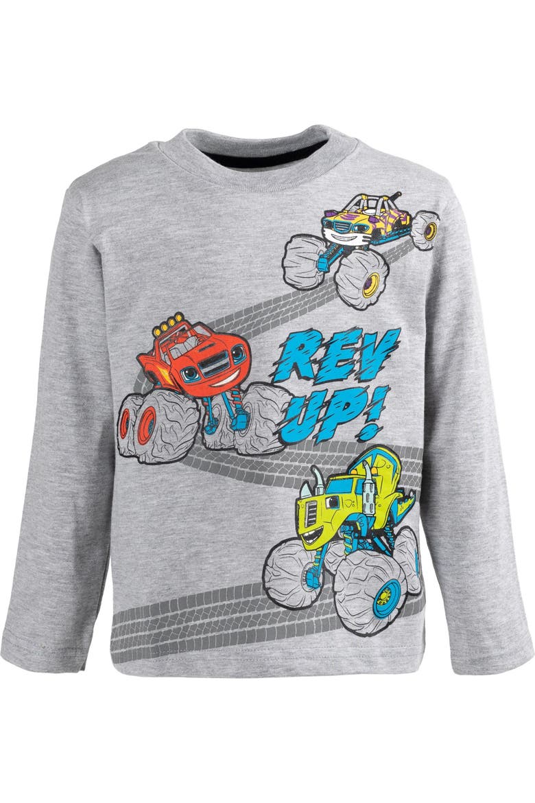 2-Pack Long Sleeve Tees, Alternate, color, Red Gray Blaze Zeg