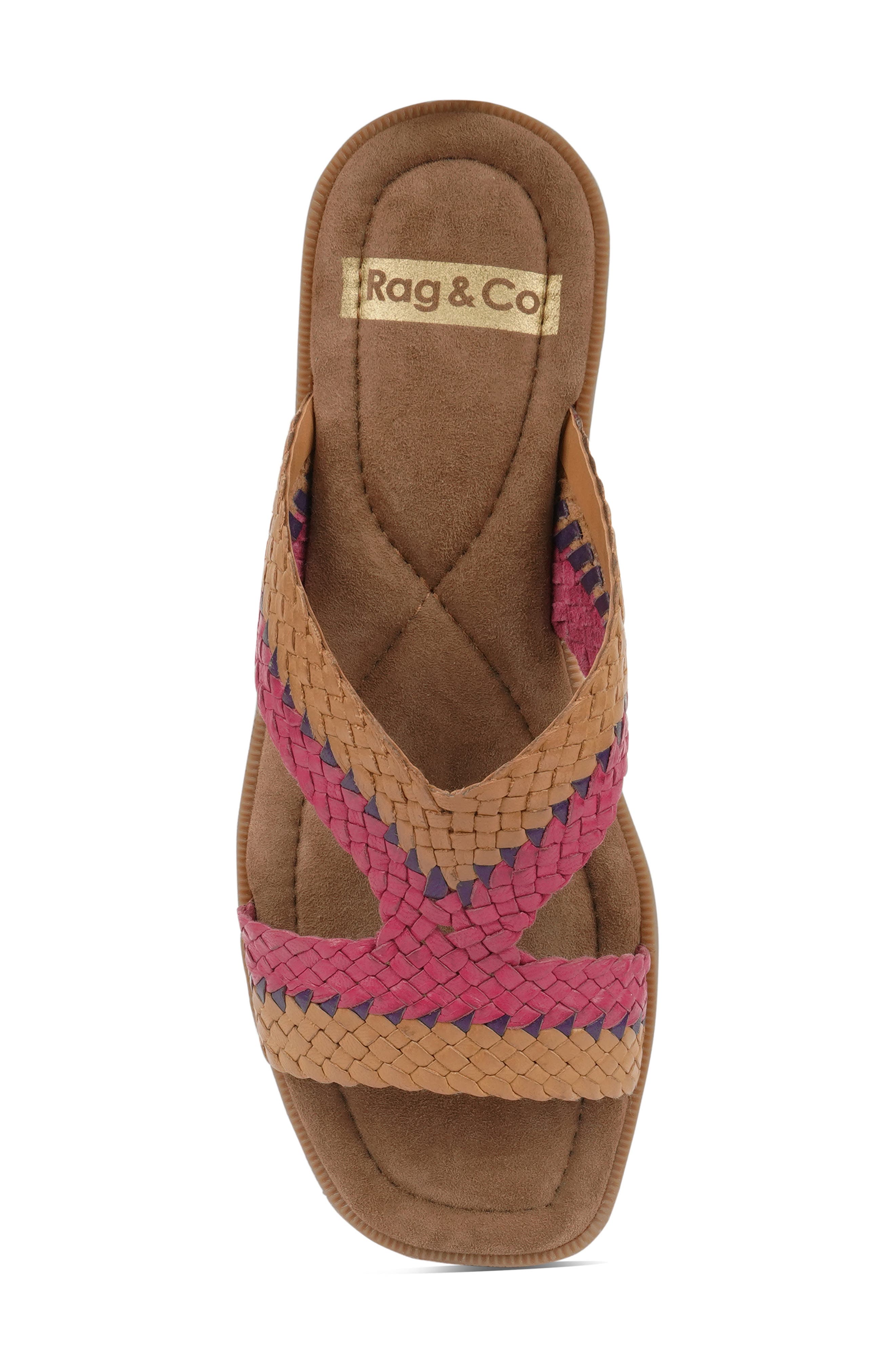 Eirata Sandal, Alternate, color, TAN / PINK