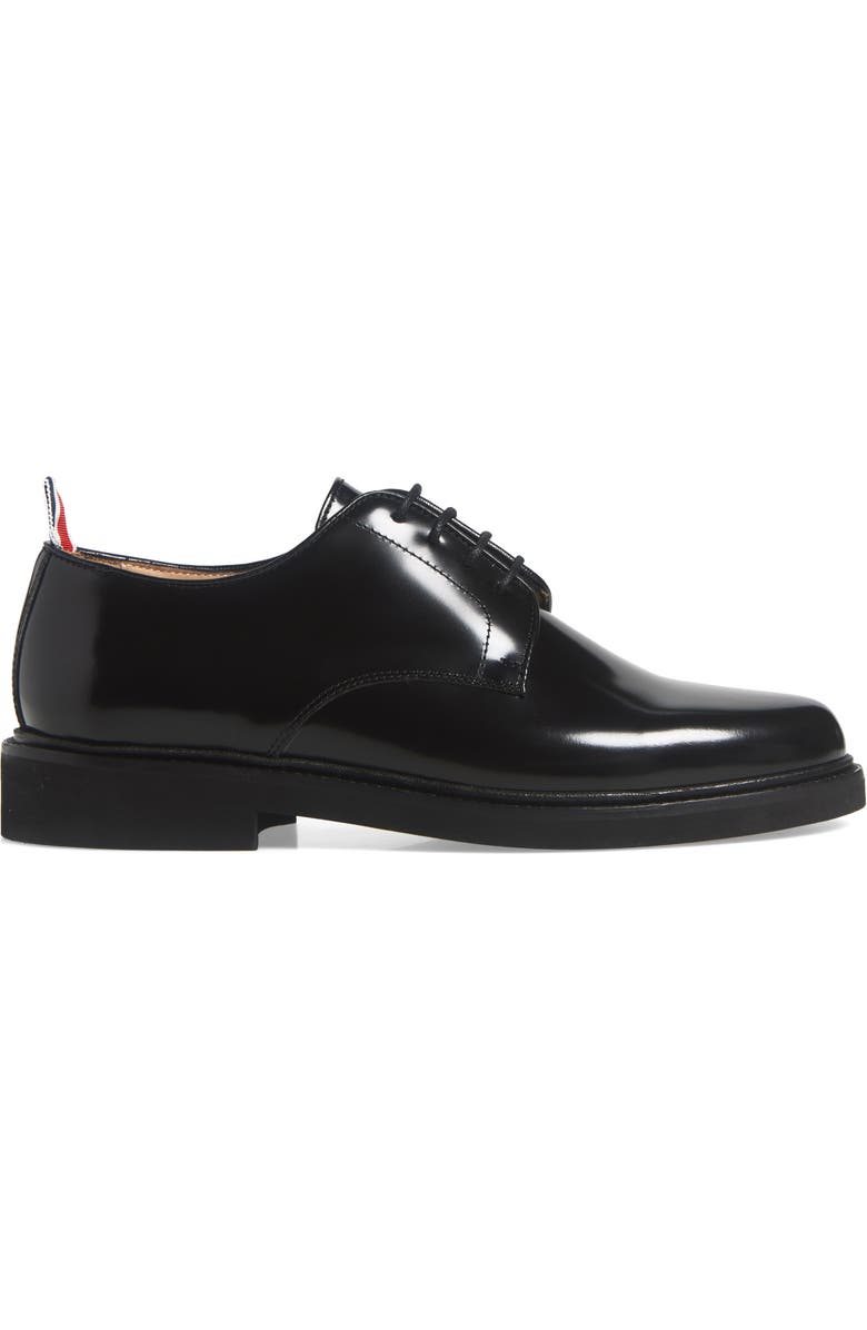 Thom Browne Uniform Plain Toe Derby, Alternate, color,