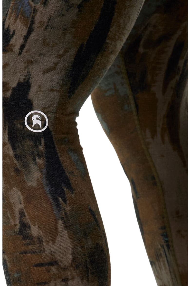 Cedars Rws Merino Lt-Wt Baselayer Bottom - Men's, Alternate, color, Camo Pendula Print