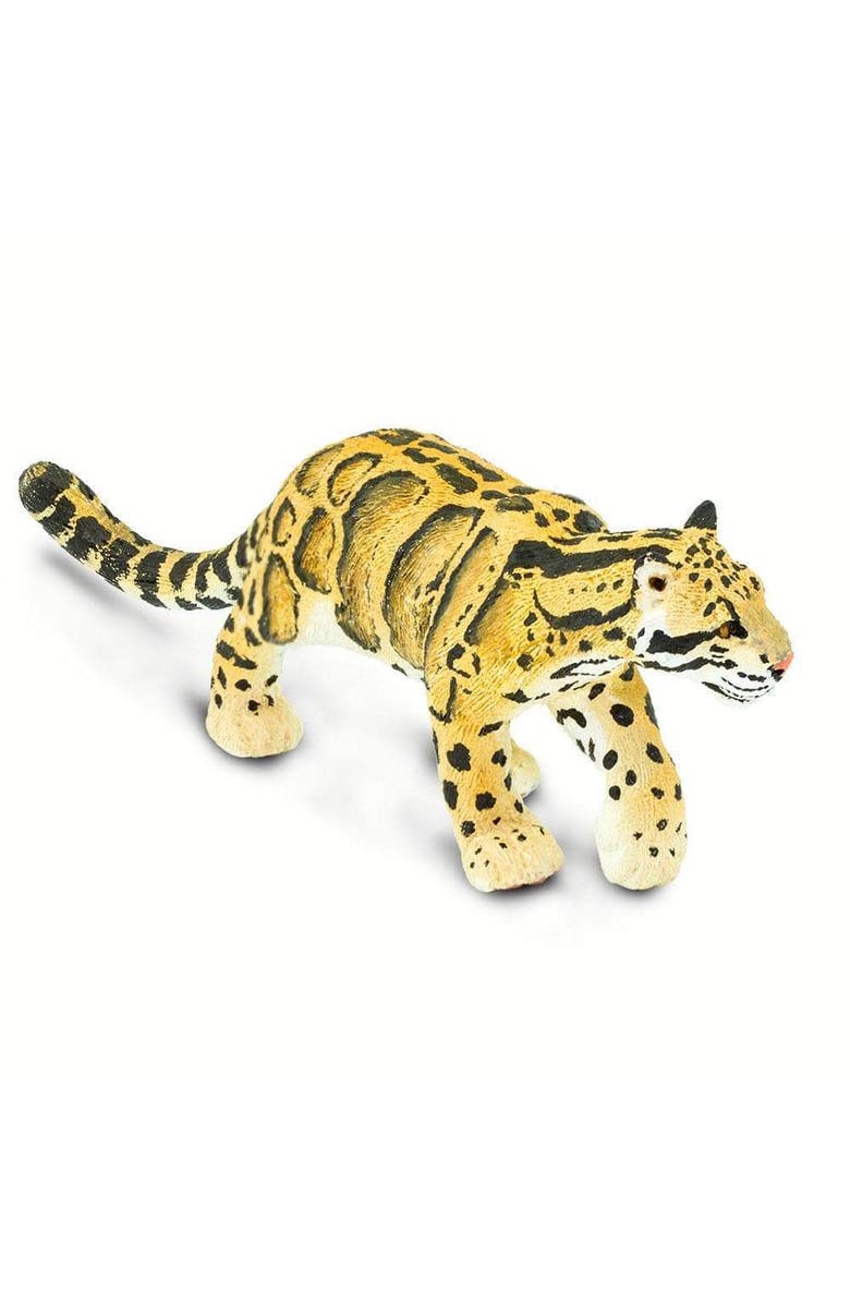 Safari Ltd. Clouded Leopard Kids Toy Figure, Alternate, color, NO COLOR