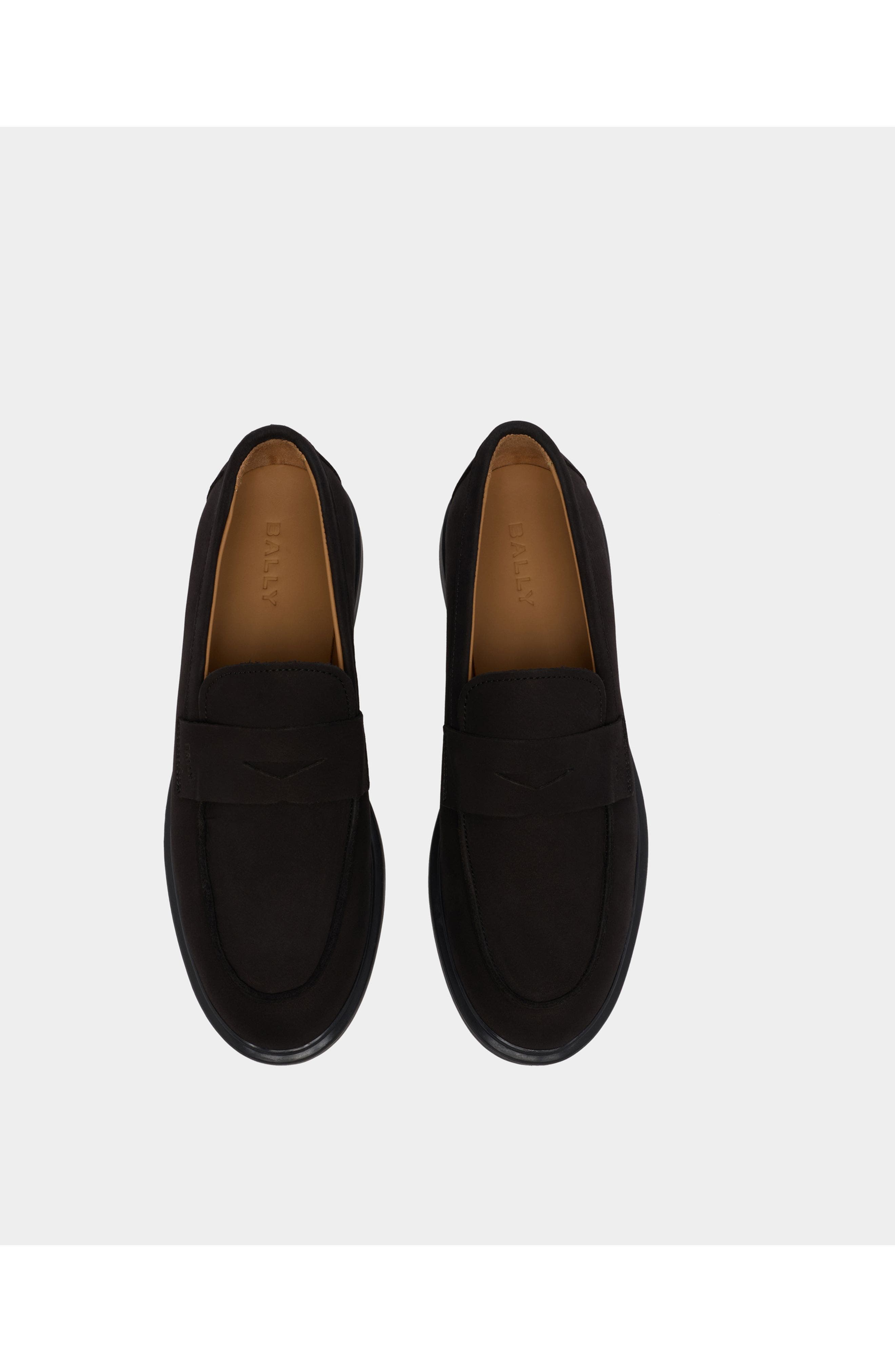 Bally Webbing Loafer in Nubuck, Alternate, color, 