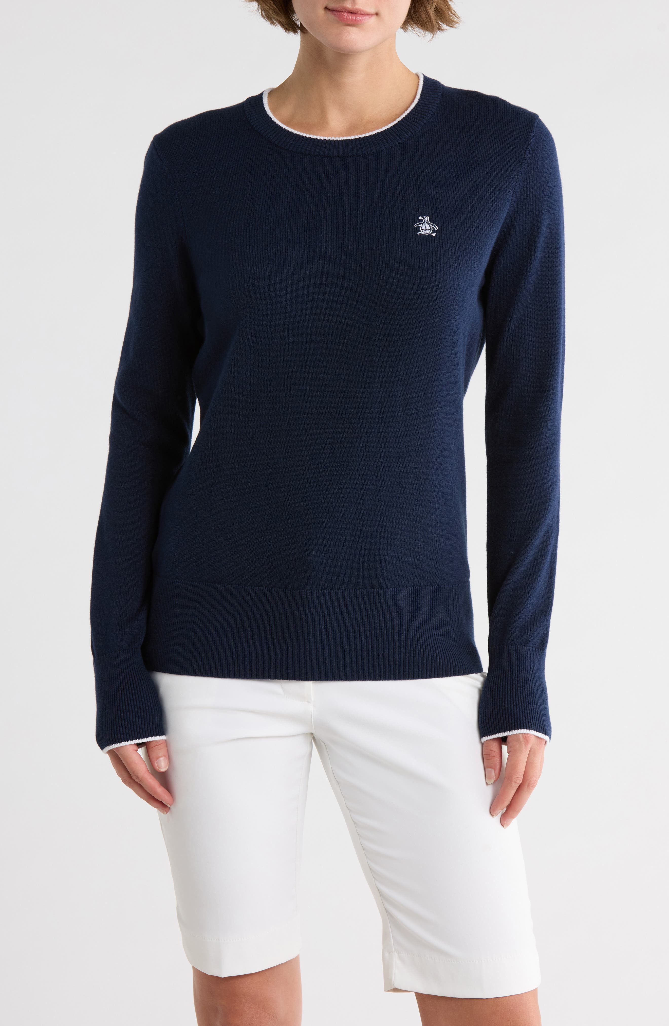 ORIGINAL PENGUIN GOLF Solid Sweater
