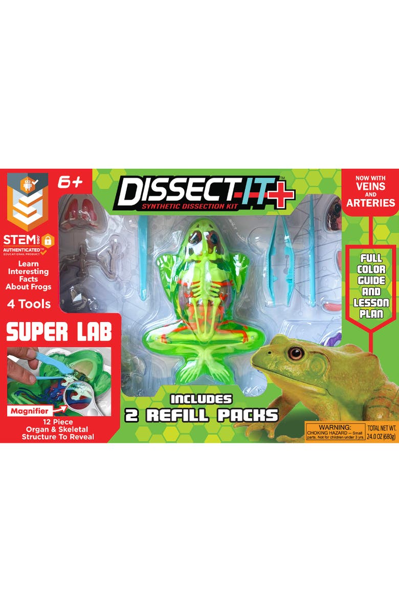 Dissect-It Deluxe Super Frog Lab, Kids, Main, color, Multicolored
