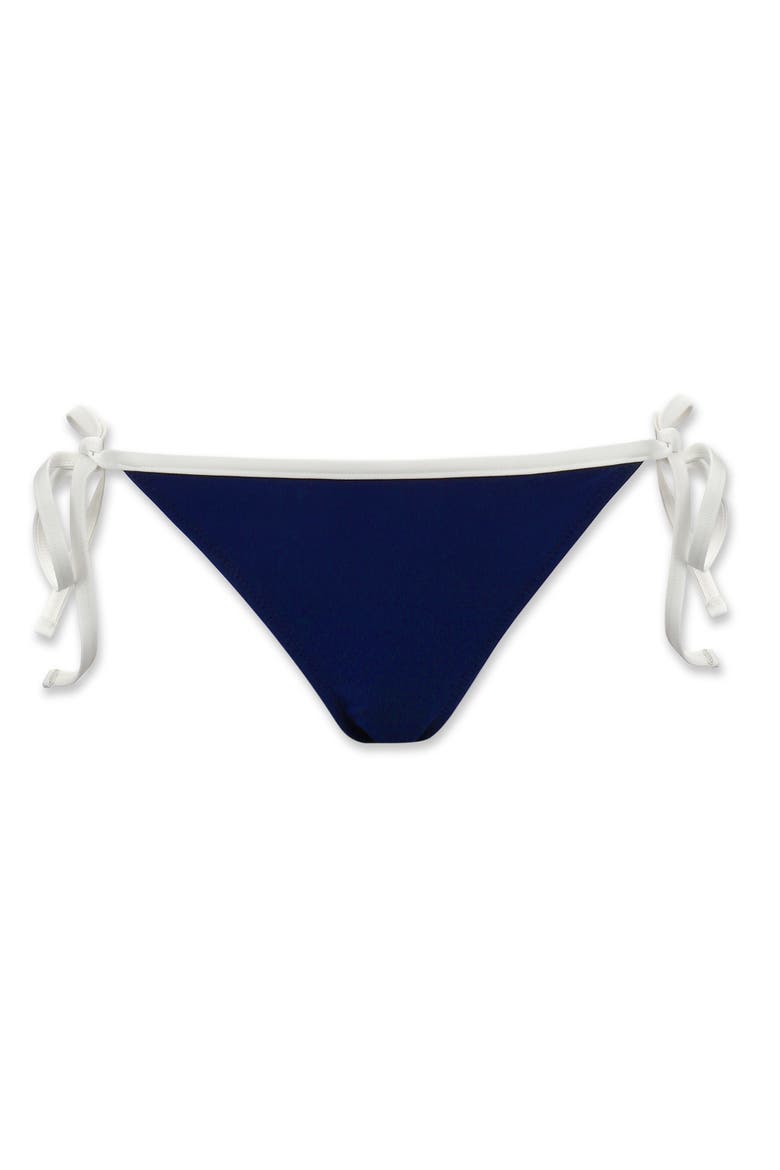 String Bottom With Binding, Alternate, color, Navy Ivory