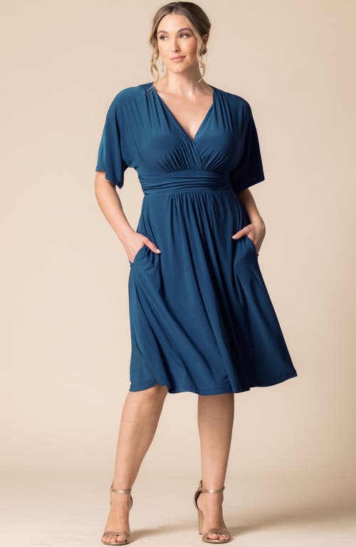 Kiyonna Gia Floral Midi Dress