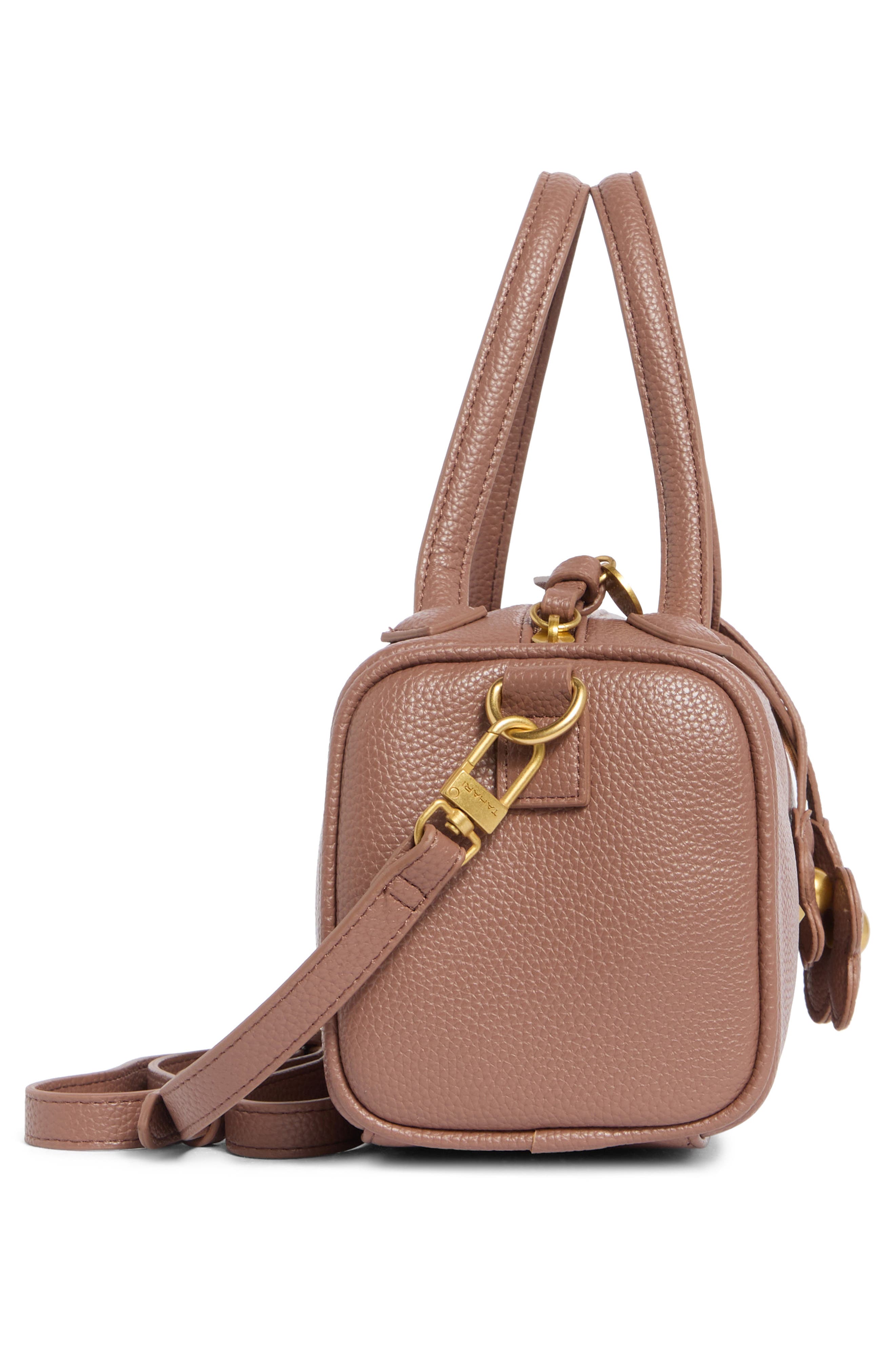 Tahari Andie Bowler Bag, Alternate, color, Coffee