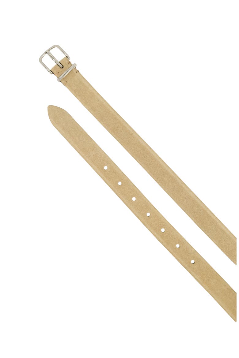 Kaia Suede Belt, Alternate, color, MAIZ