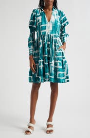 BUSAYO Wande Long Sleeve A-Line Dress