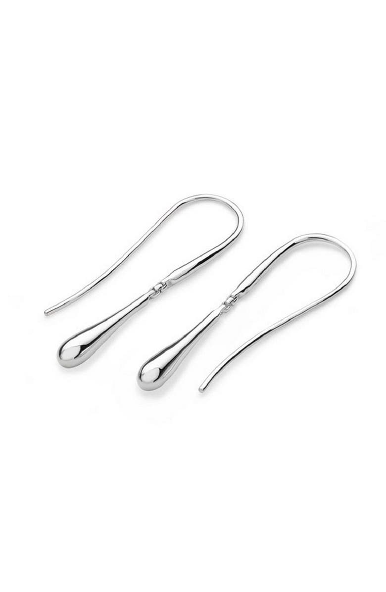 Lucy Quartermaine Single Drop Earrings, Main, color, Sterling Silver